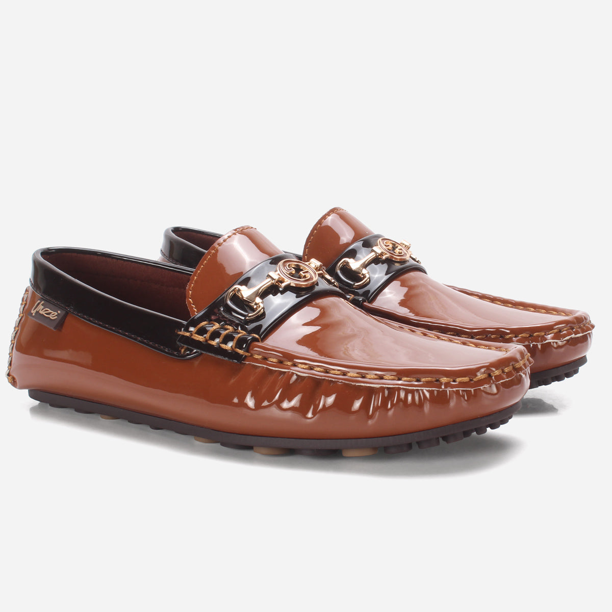 Boys "POE" Slip On Moccasin Shoes